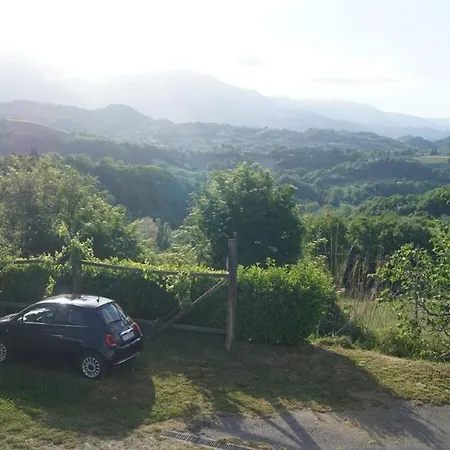 Serra Panoramic Views Of Sibillini Mountains Montefortino